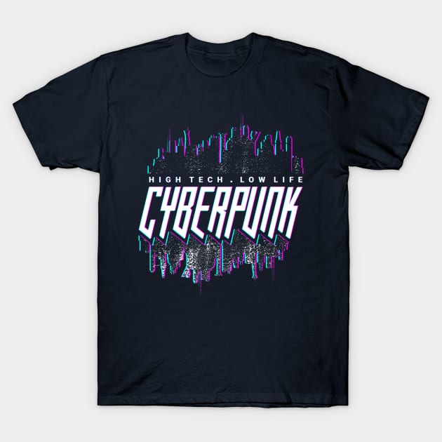 Cyberpunk T-Shirt by R4Design
